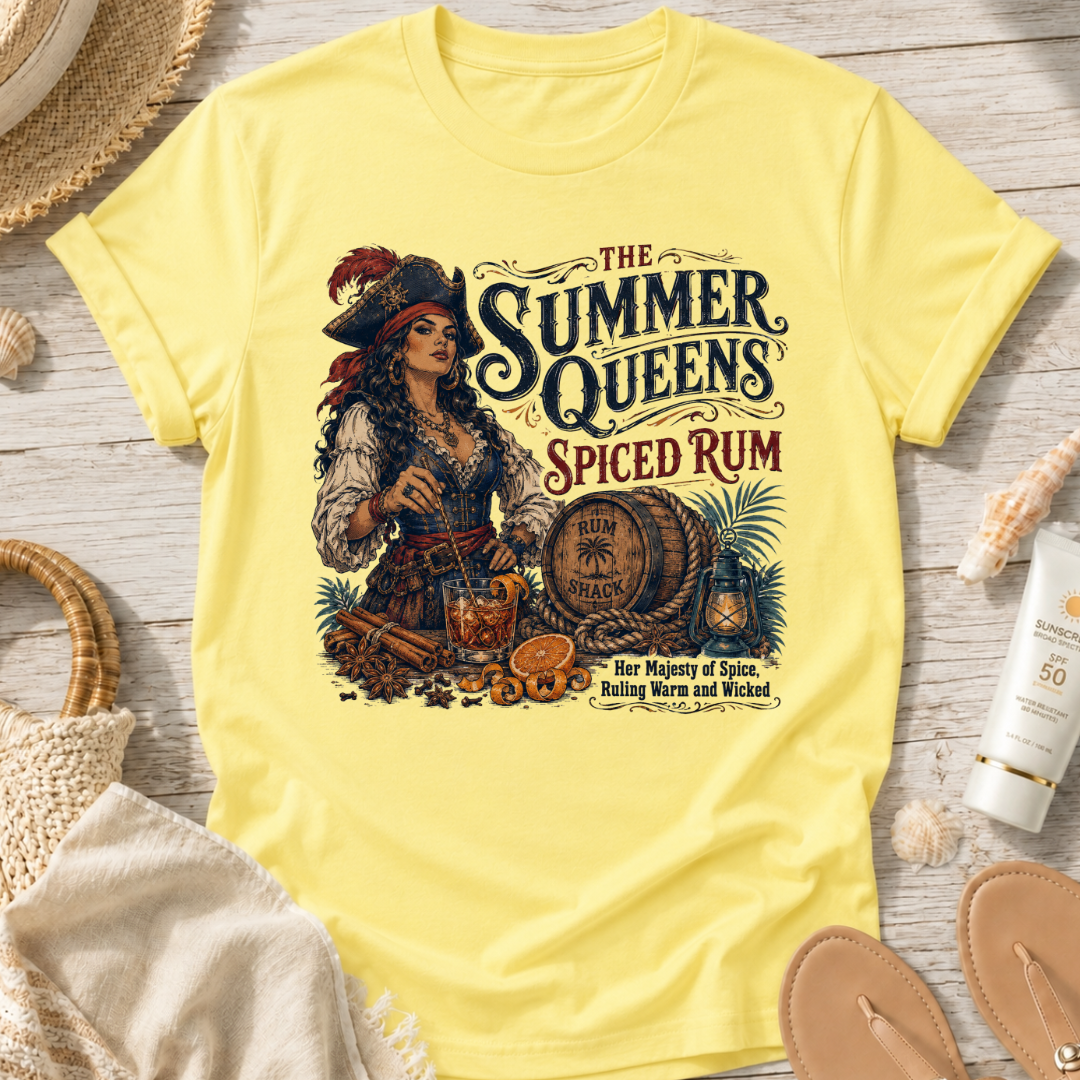 The Summer Queens Spiced Rum T-Shirt