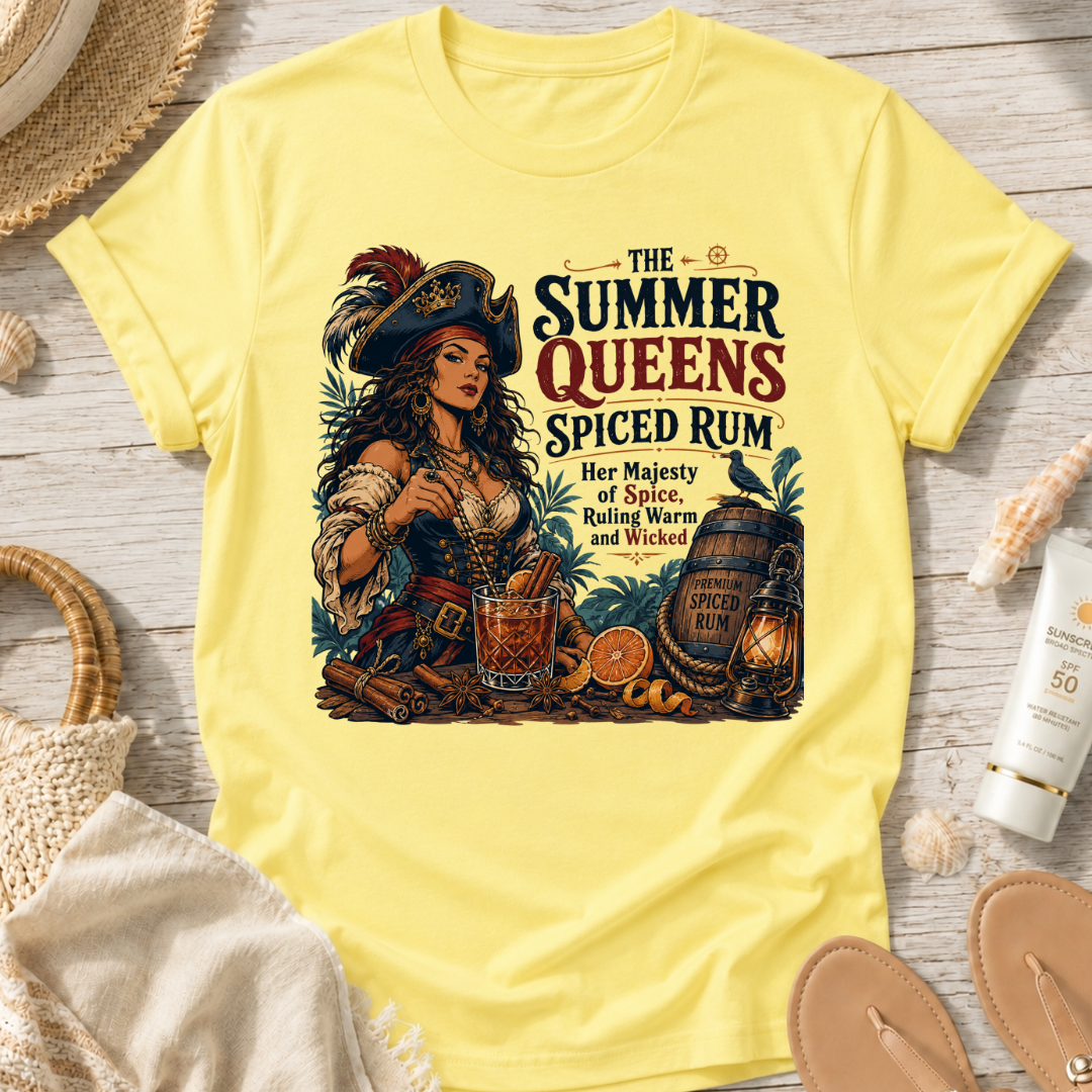 The Summer Queens Spiced Rum T-Shirt