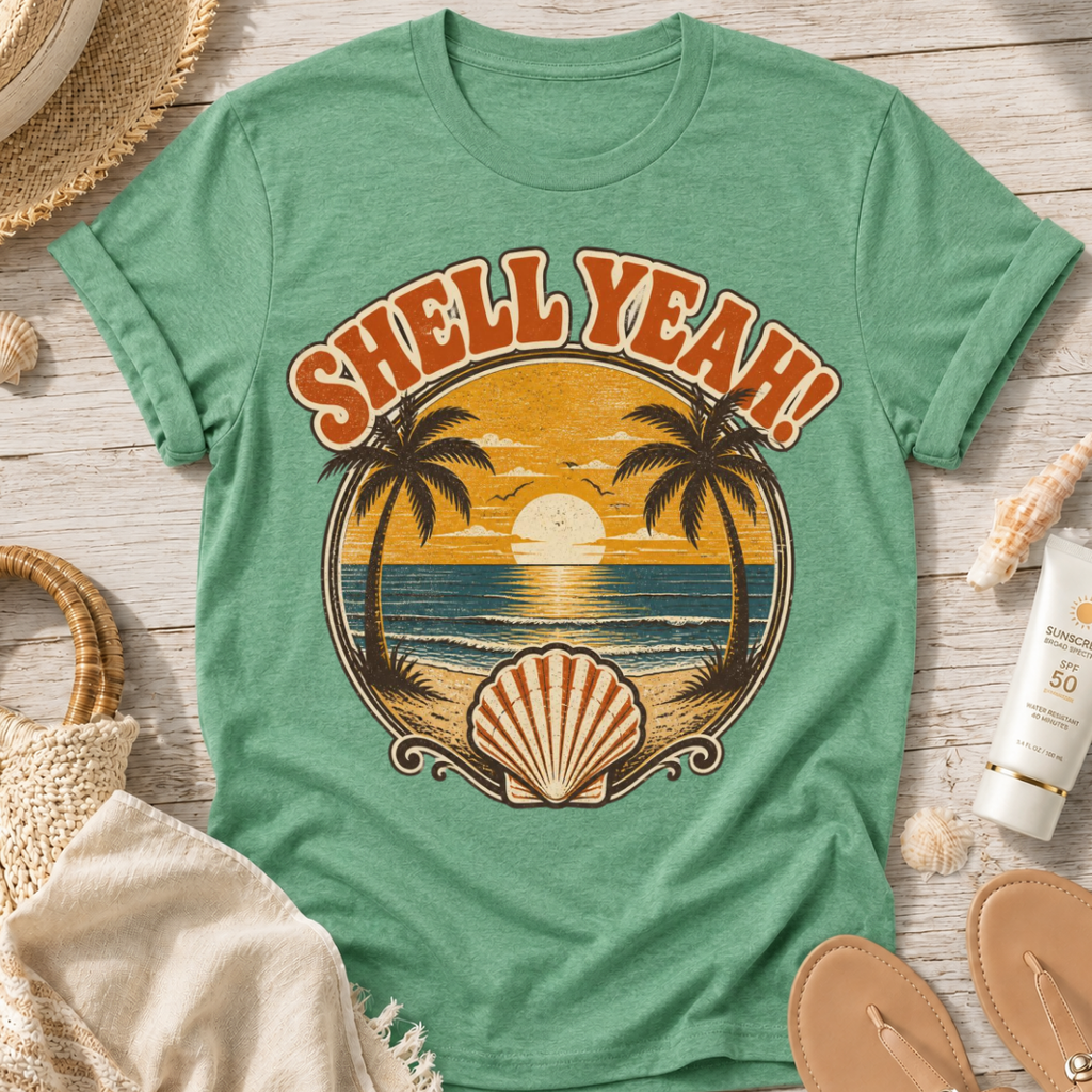 Shell Yeah! Sunset T-Shirt