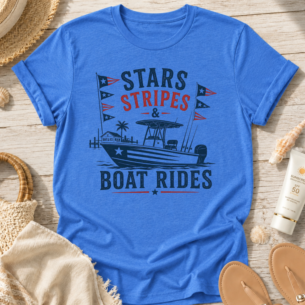 Stars Stripes & Boat Rides T-Shirt