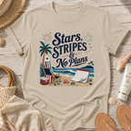 Stars, Stripes & No Plans T-Shirt