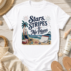 Stars, Stripes & No Plans T-Shirt