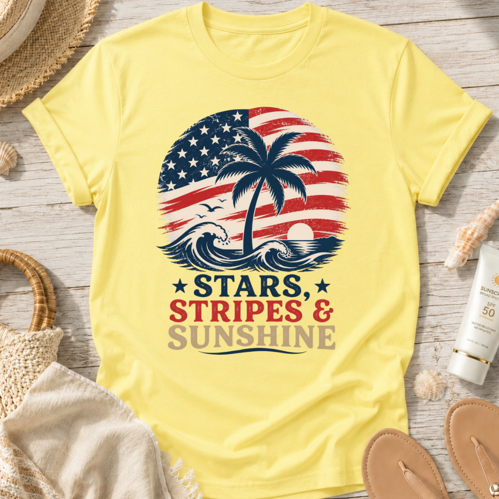 Stars, Stripes & Sunshine Americana T-Shirt