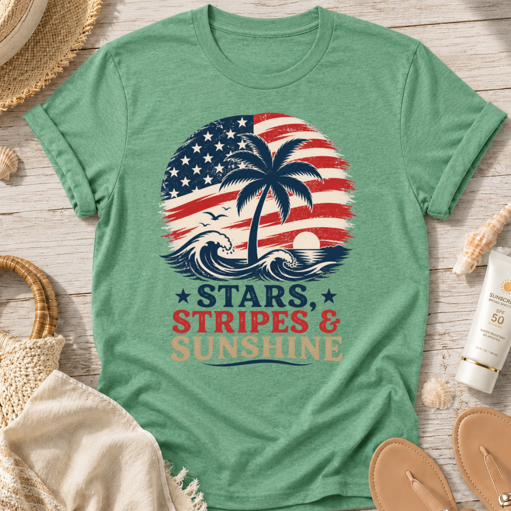 Stars, Stripes & Sunshine Americana T-Shirt