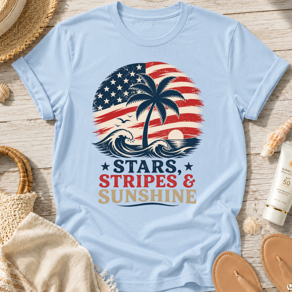 Stars, Stripes & Sunshine Americana T-Shirt