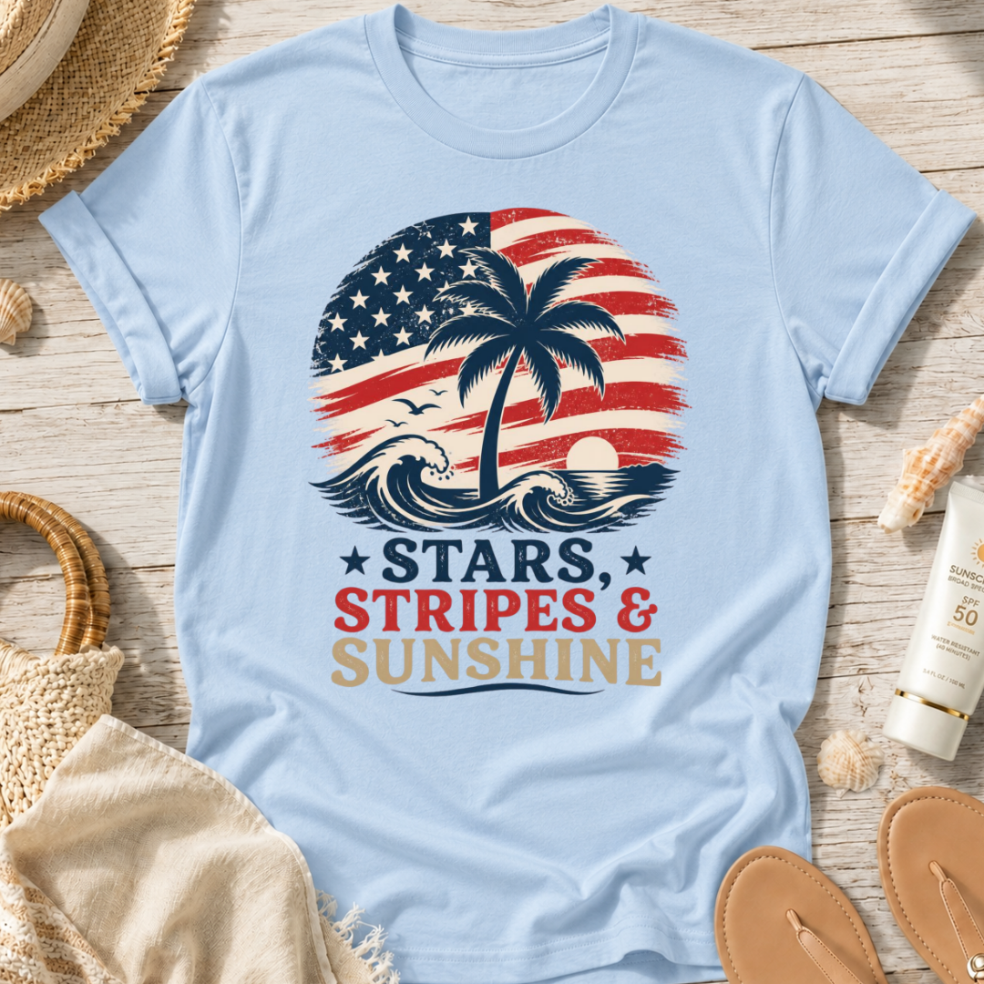 Stars, Stripes & Sunshine Americana T-Shirt