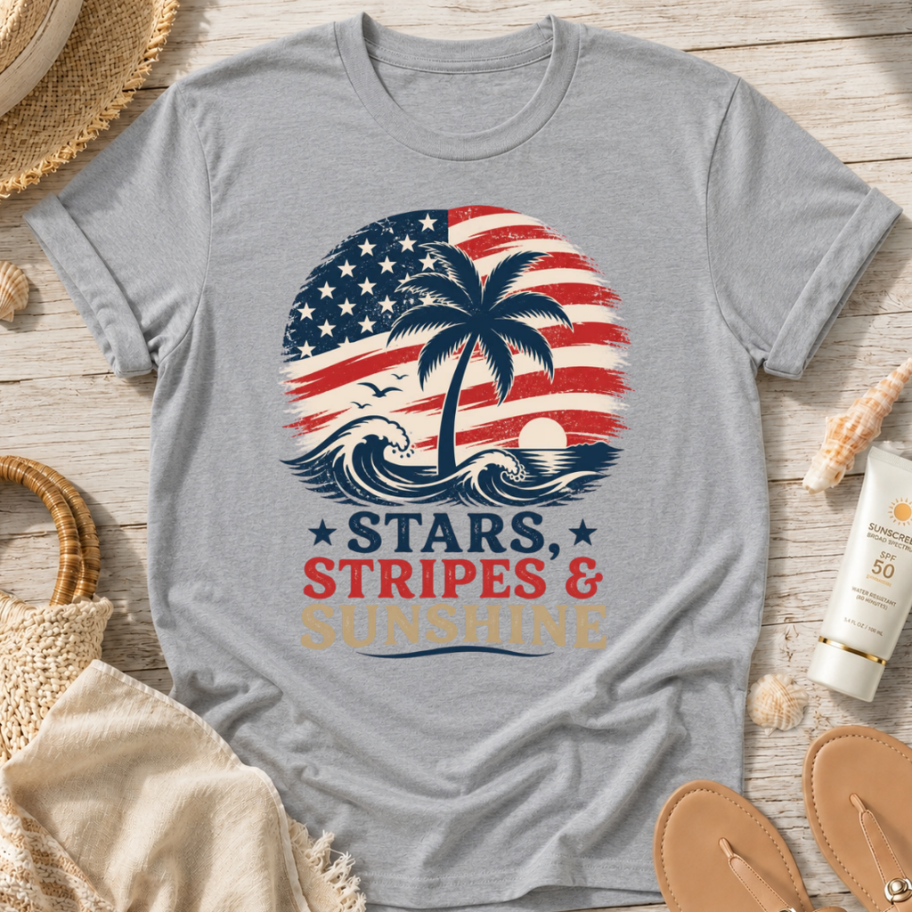 Stars, Stripes & Sunshine Americana T-Shirt
