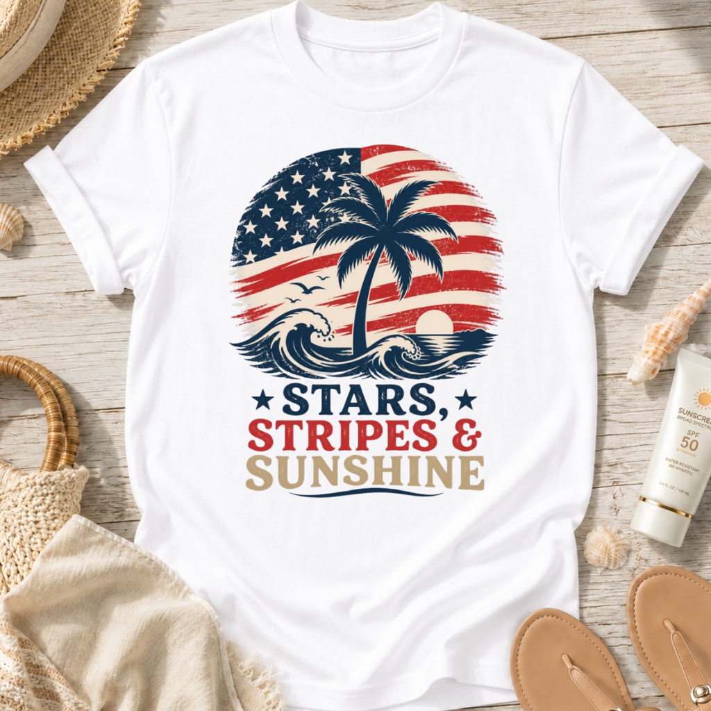 Stars, Stripes & Sunshine Americana T-Shirt