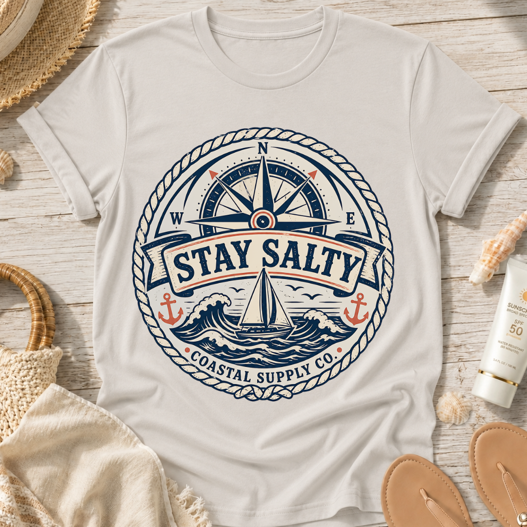 Stay Salty Coastal T-Shirt