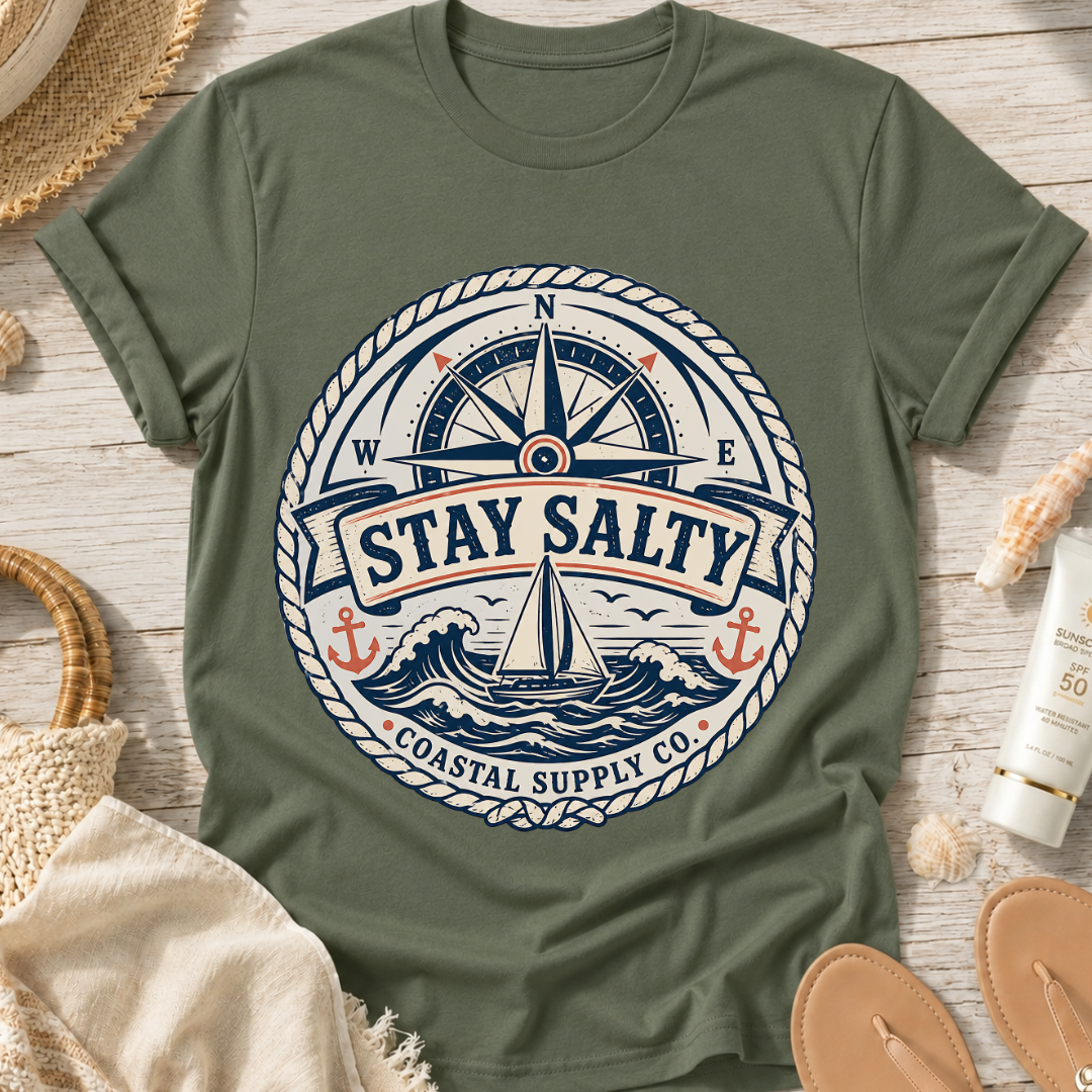 Stay Salty Coastal T-Shirt