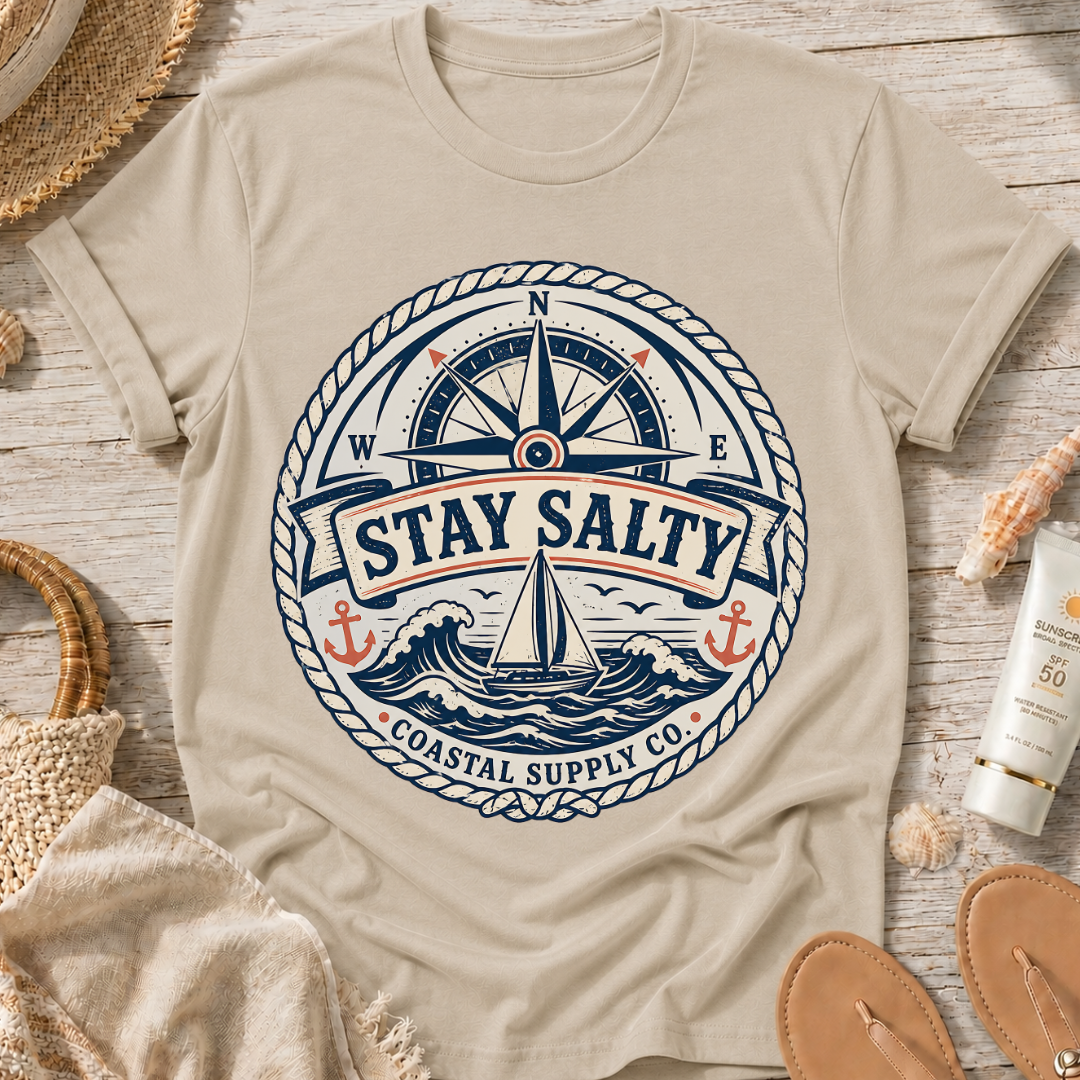 Stay Salty Coastal T-Shirt