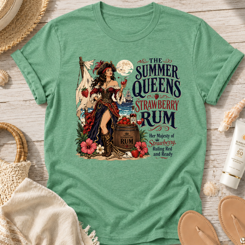The Summer Queens Strawberry Rum T-Shirt