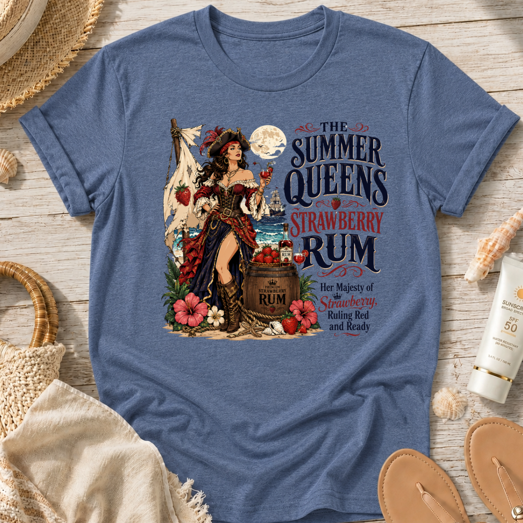 The Summer Queens Strawberry Rum T-Shirt