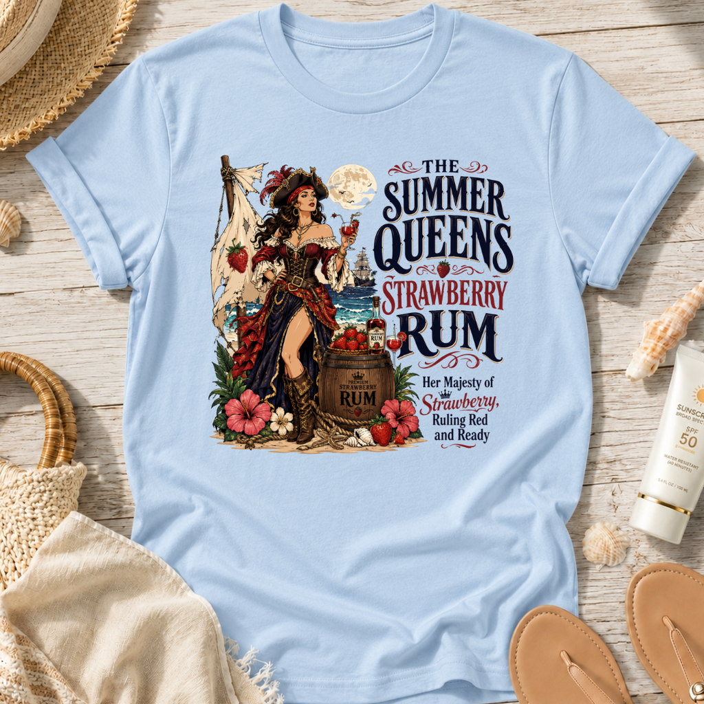 The Summer Queens Strawberry Rum T-Shirt