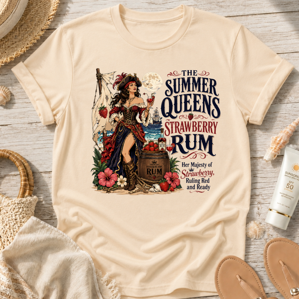 The Summer Queens Strawberry Rum T-Shirt