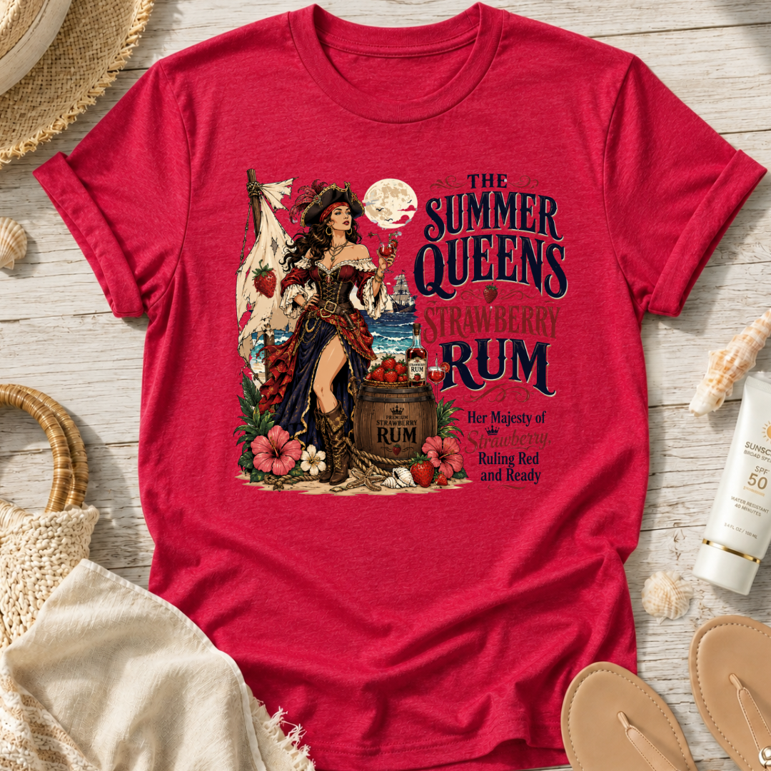 The Summer Queens Strawberry Rum T-Shirt