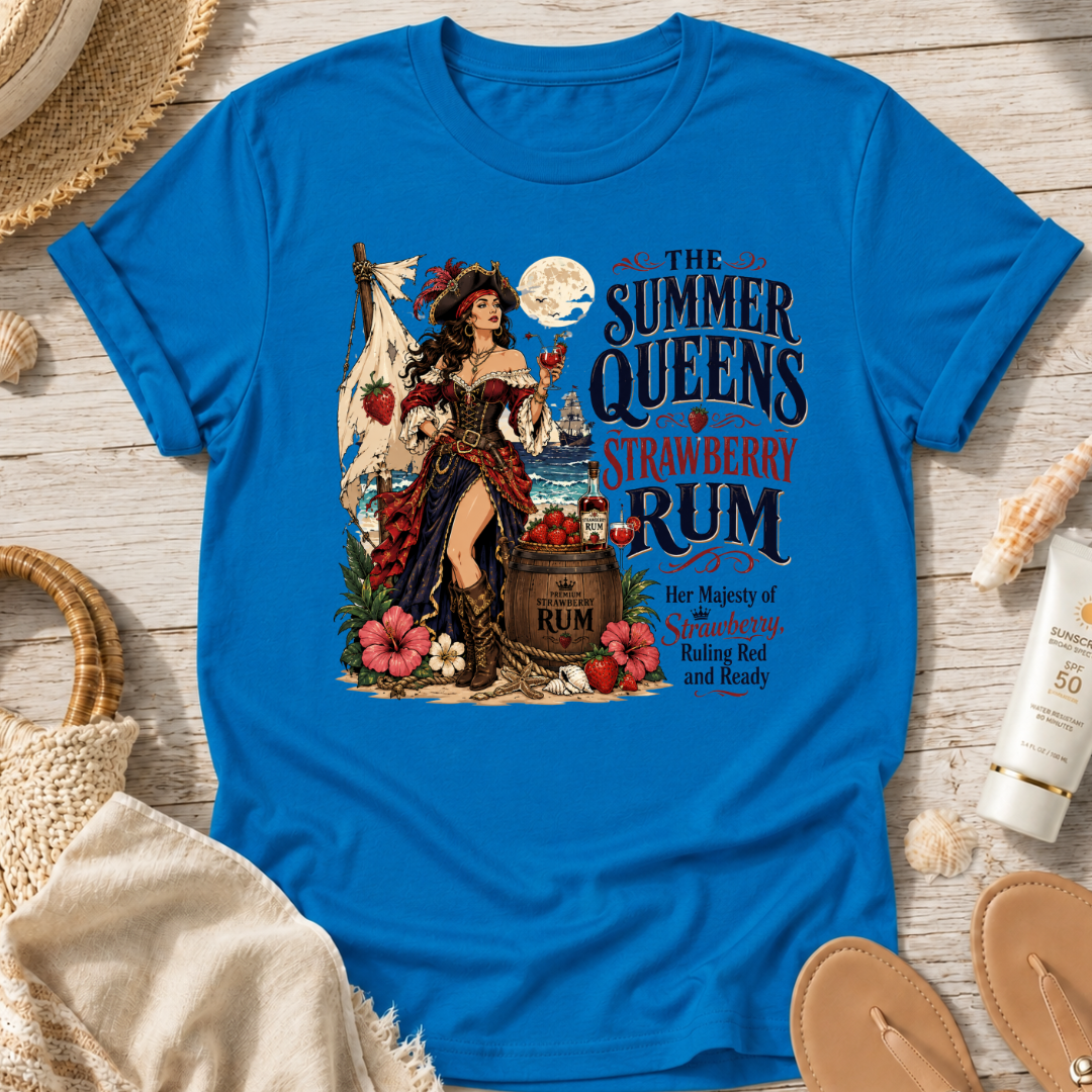 The Summer Queens Strawberry Rum T-Shirt