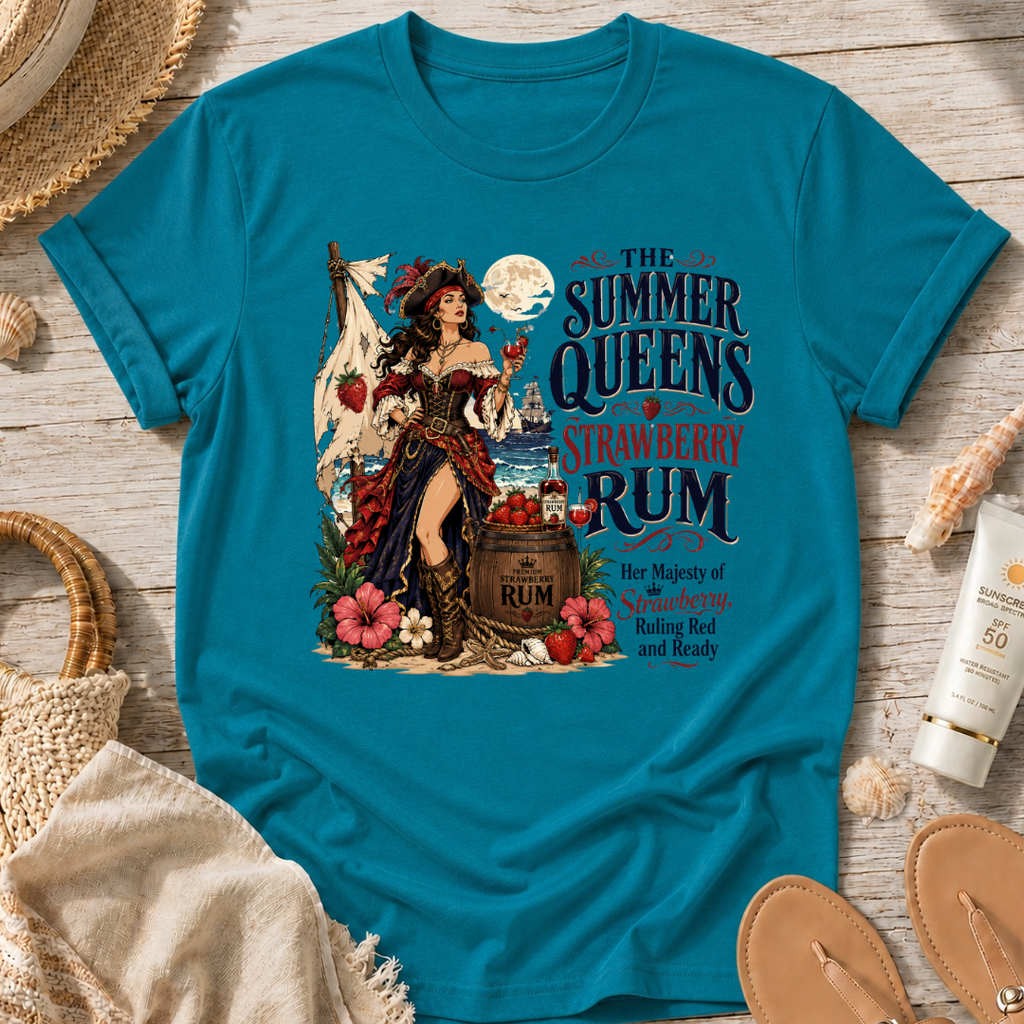 The Summer Queens Strawberry Rum T-Shirt