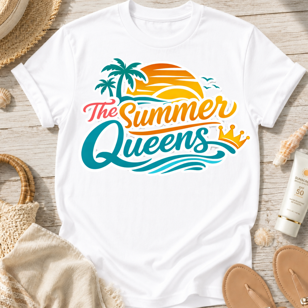 The Summer Queens Logo T-Shirt