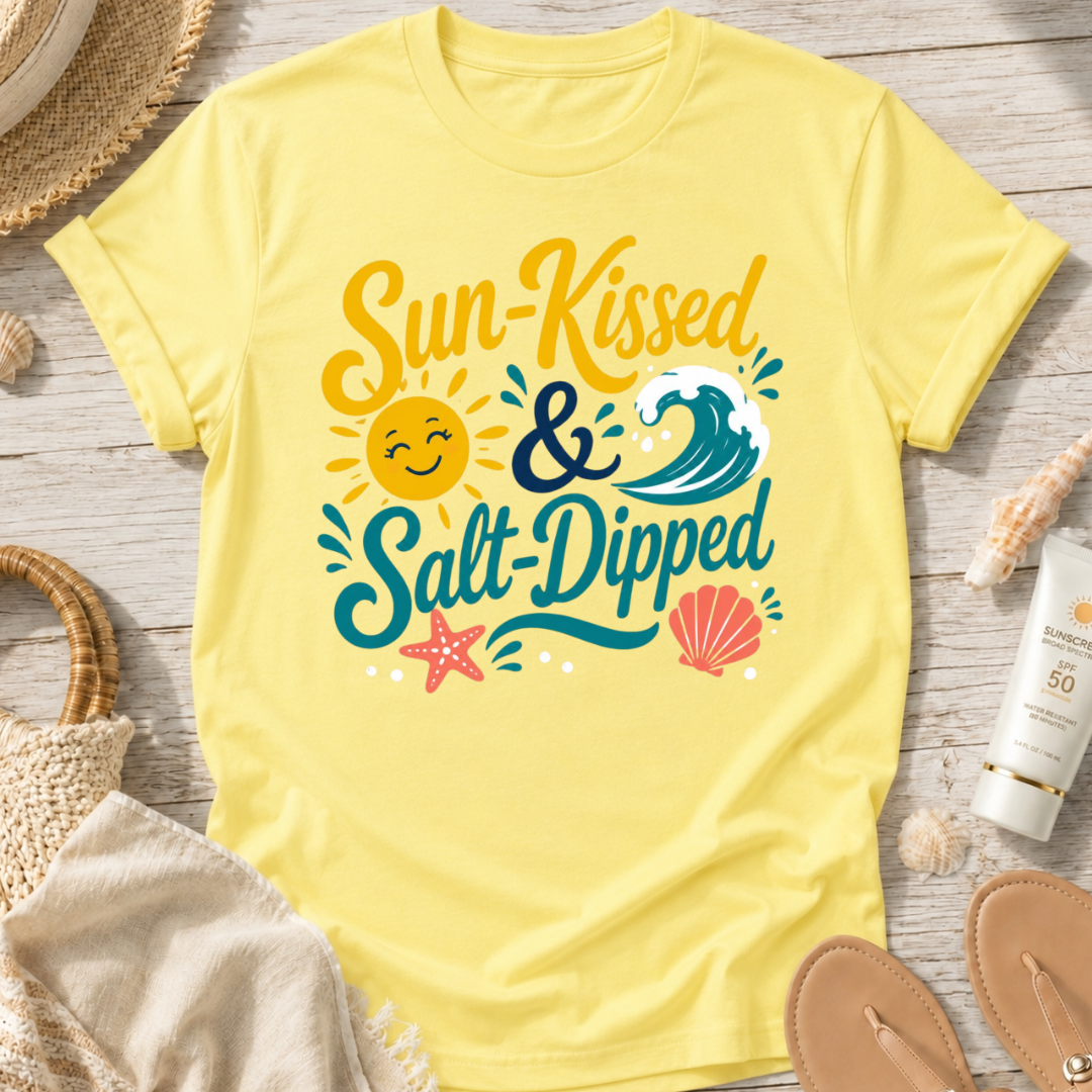 Sun-Kissed & Salt-Dipped T-Shirt