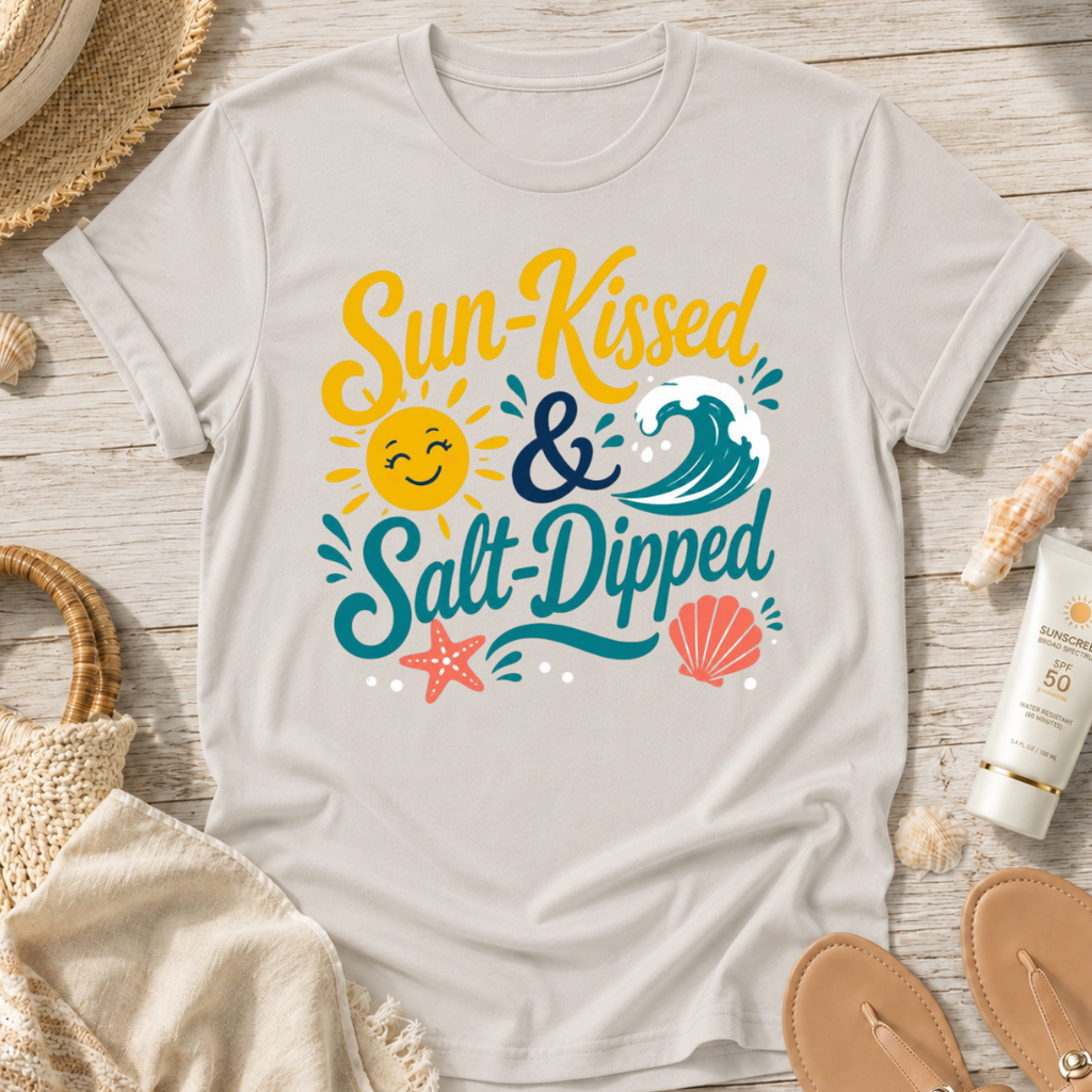 Sun-Kissed & Salt-Dipped T-Shirt
