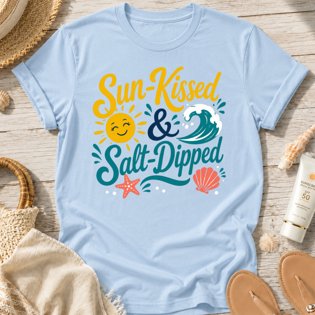 Sun-Kissed & Salt-Dipped T-Shirt