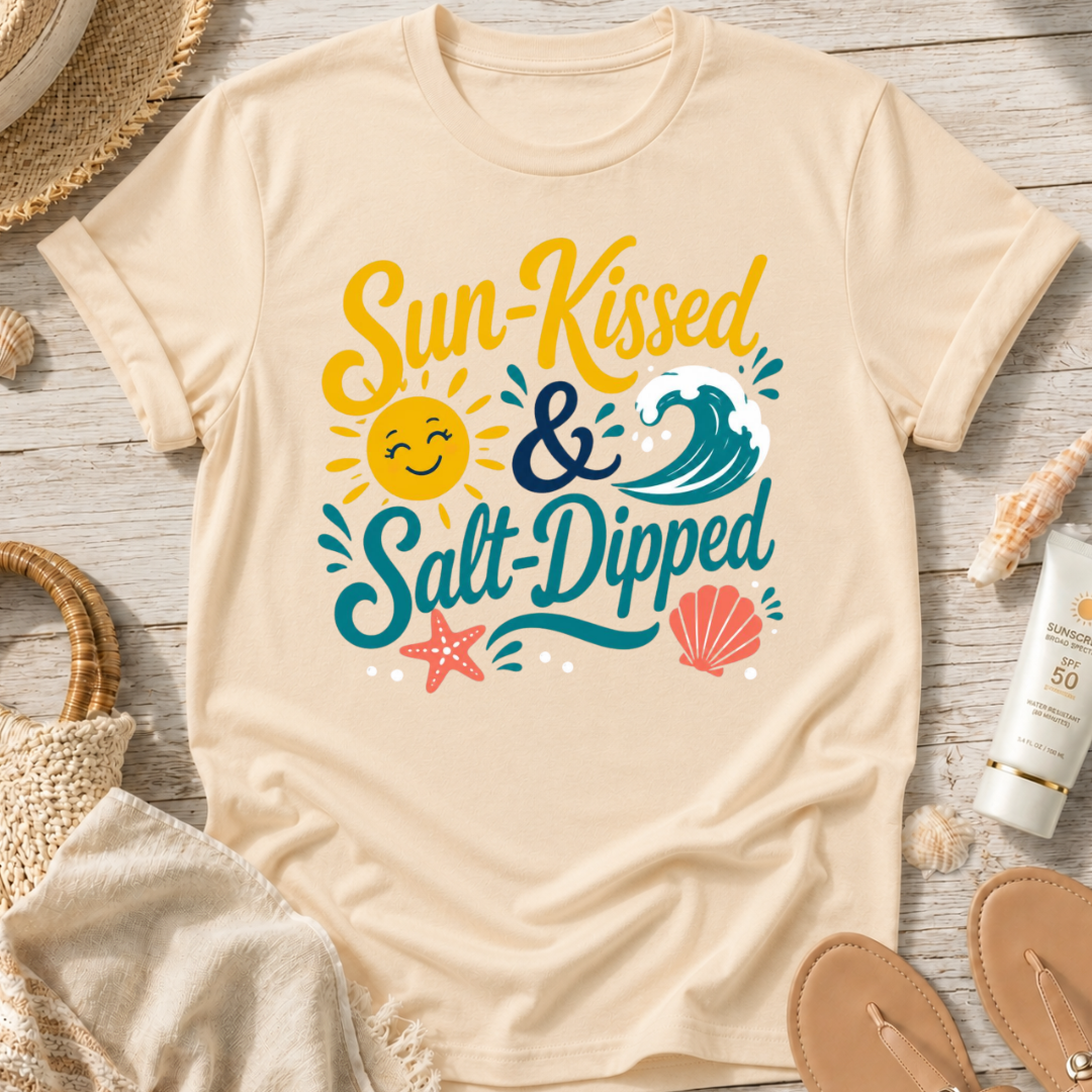 Sun-Kissed & Salt-Dipped T-Shirt