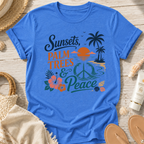 Sunsets, Palm Trees & Peace T‑Shirt