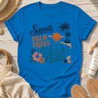 Sunsets, Palm Trees & Peace T‑Shirt