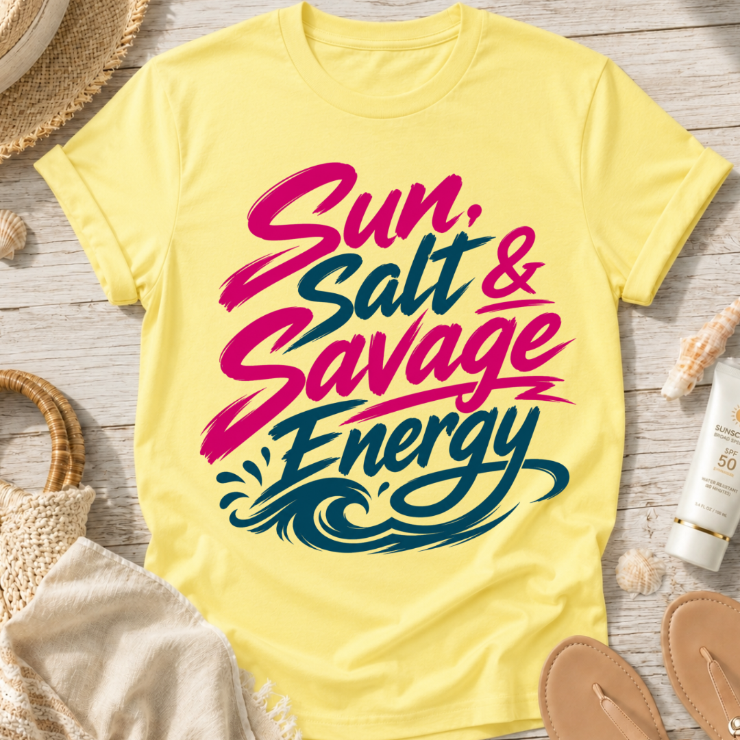 Sun, Salt & Savage Energy T-Shirt