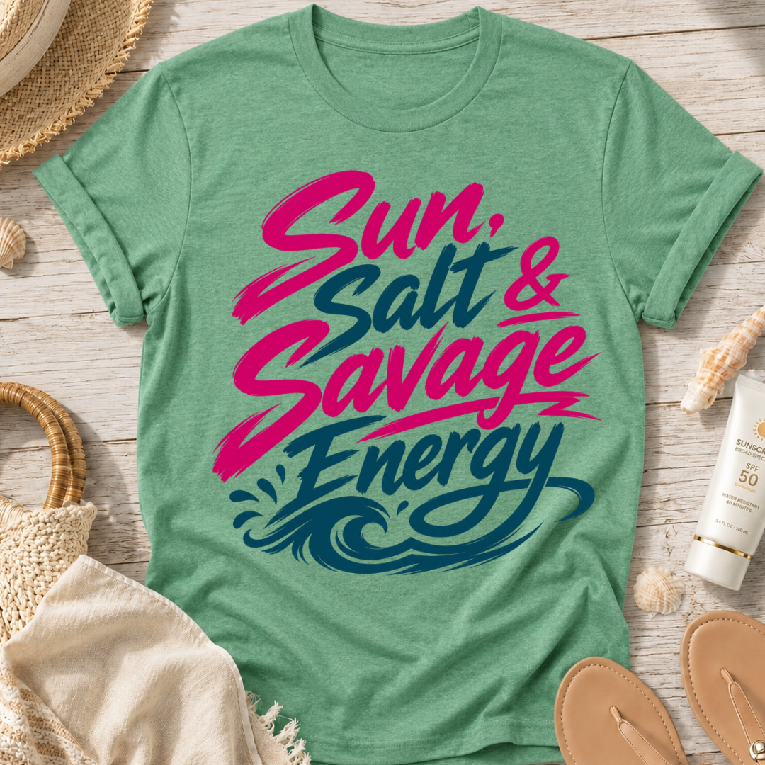 Sun, Salt & Savage Energy T-Shirt
