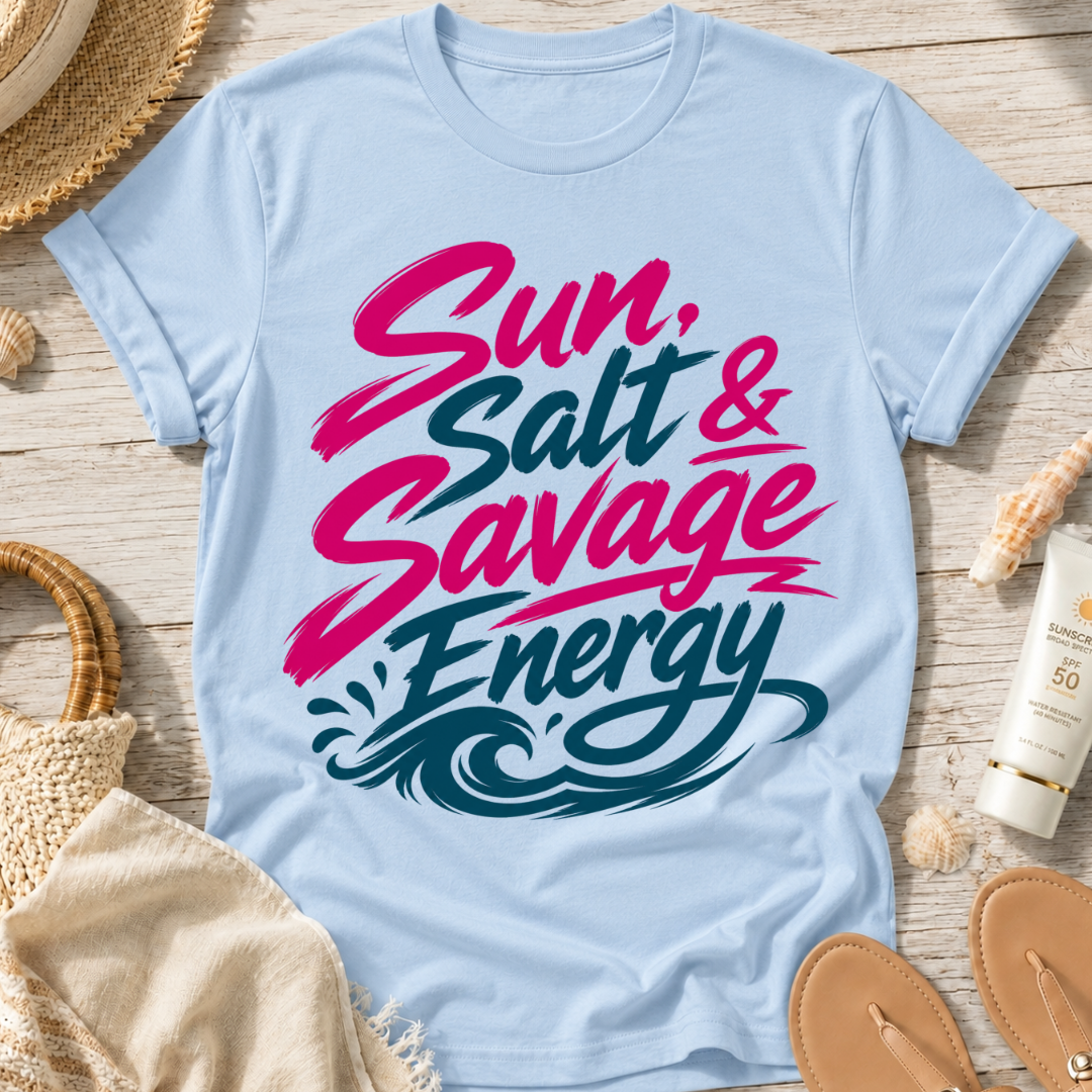 Sun, Salt & Savage Energy T-Shirt