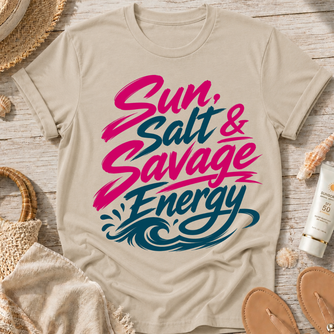 Sun, Salt & Savage Energy T-Shirt