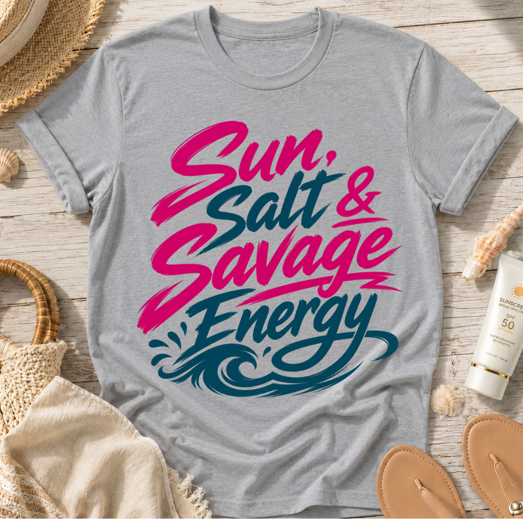 Sun, Salt & Savage Energy T-Shirt