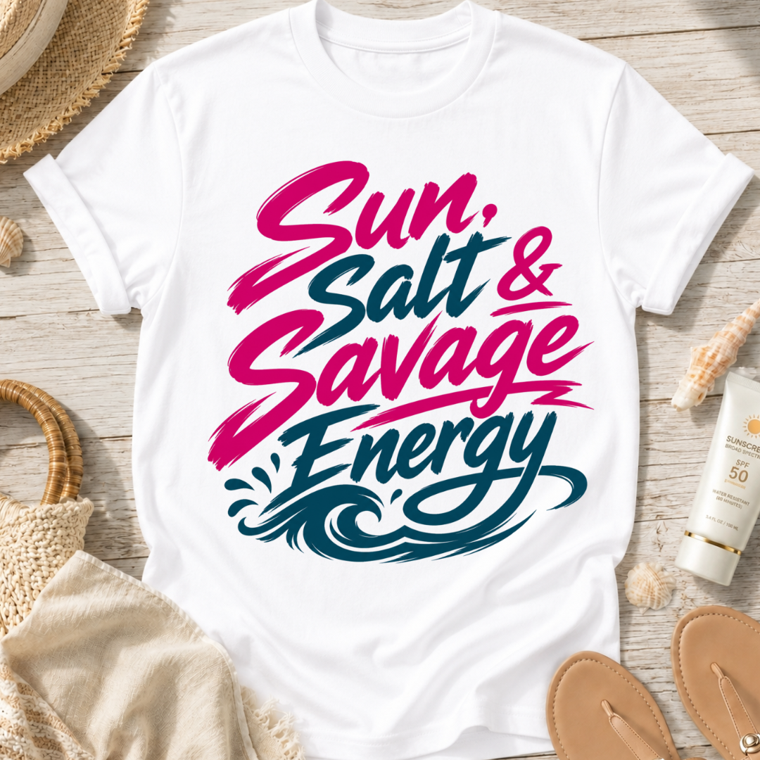 Sun, Salt & Savage Energy T-Shirt
