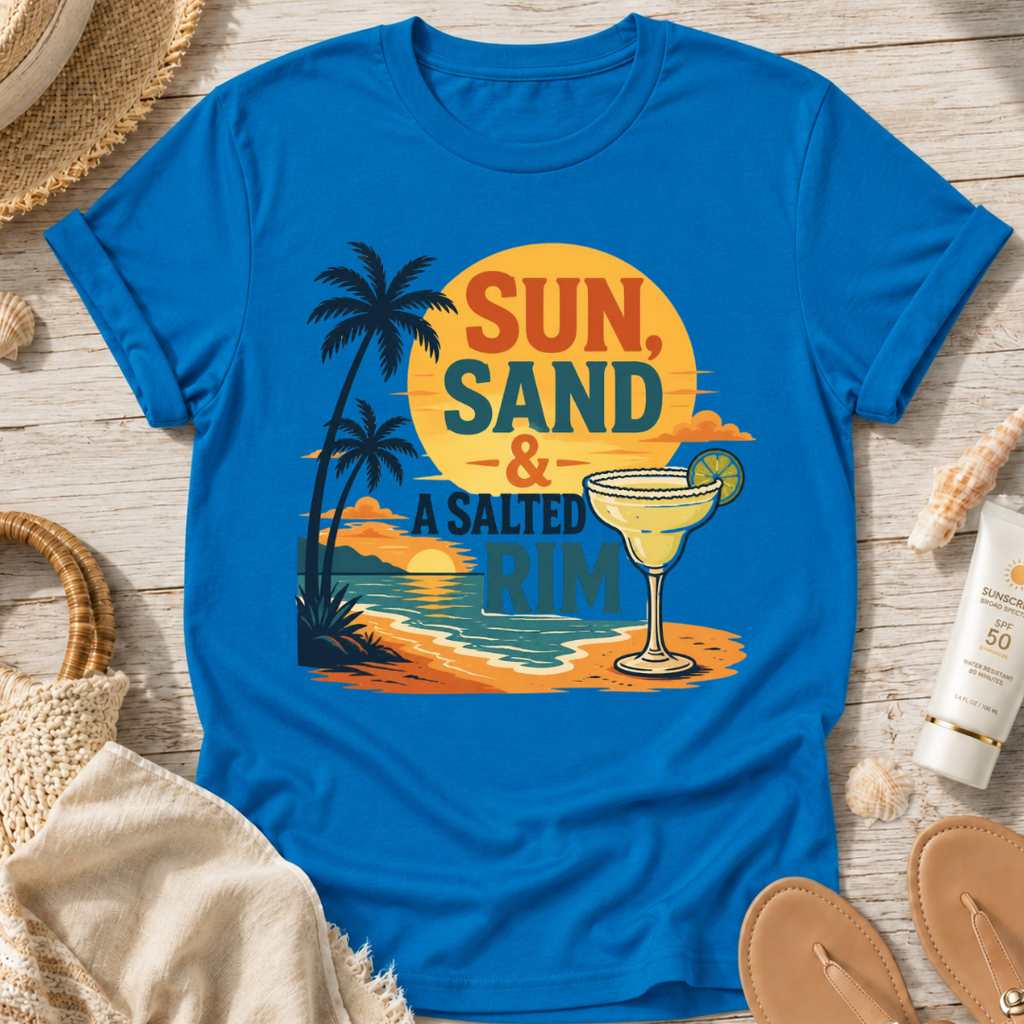 Sun, Sand & A Salted Rim T-Shirt