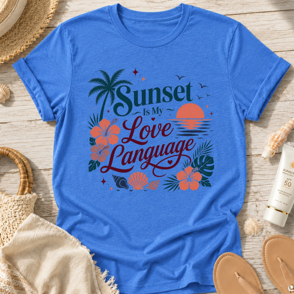 Sunset Is My Love Language T-Shirt