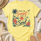 Where the Sunset Meets My Soul T-Shirt