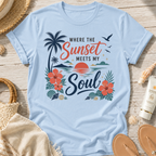 Where the Sunset Meets My Soul T-Shirt