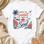 Where the Sunset Meets My Soul T-Shirt