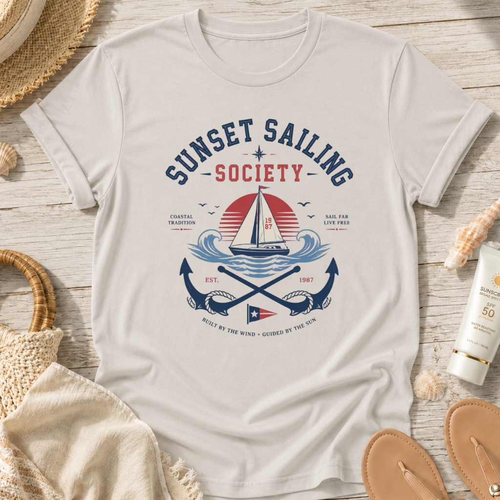 Sunset Sailing Society T-Shirt