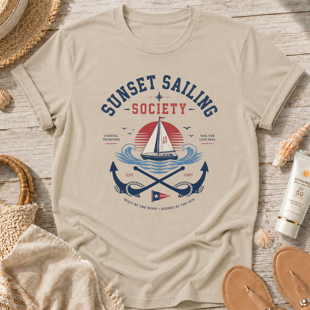 Sunset Sailing Society T-Shirt