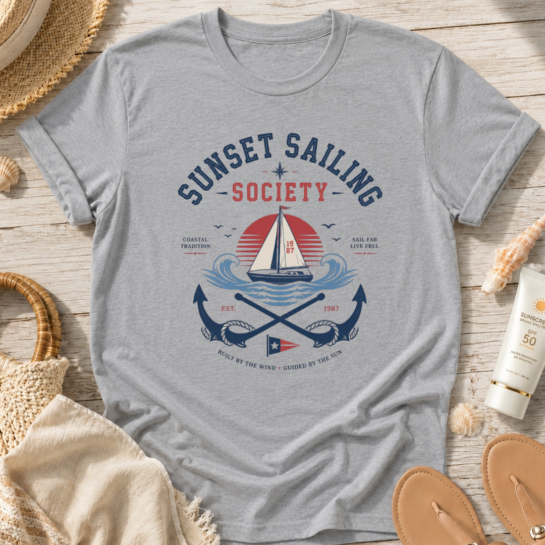 Sunset Sailing Society T-Shirt
