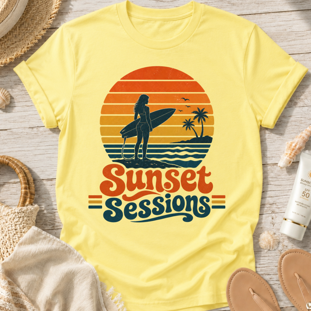 Sunset Sessions Surf T-Shirt