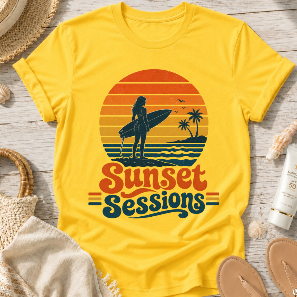 Sunset Sessions Surf T-Shirt