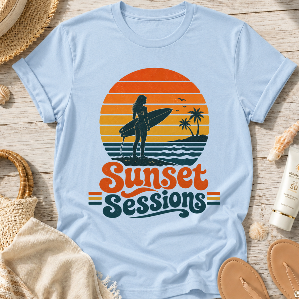 Sunset Sessions Surf T-Shirt