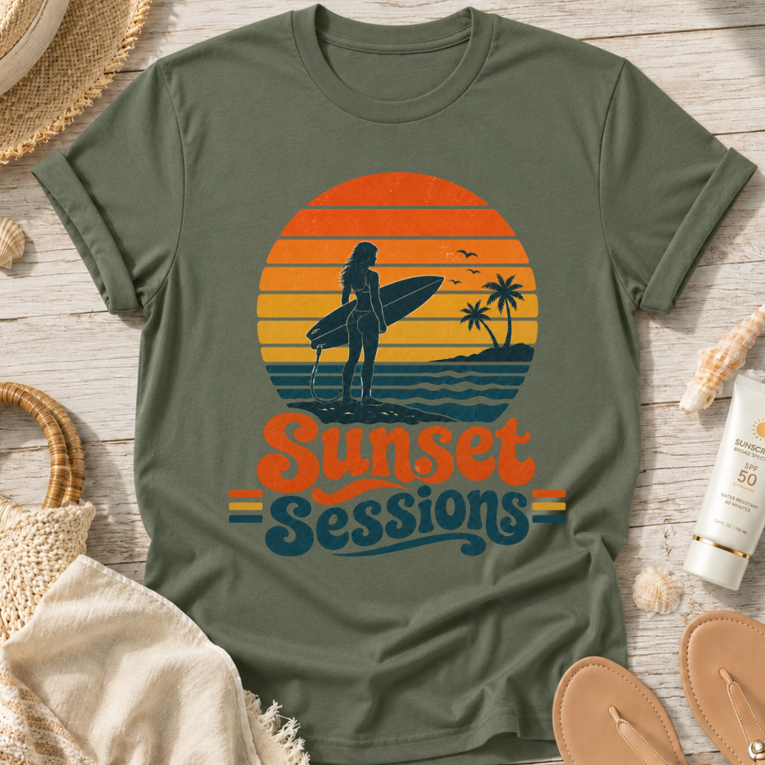 Sunset Sessions Surf T-Shirt