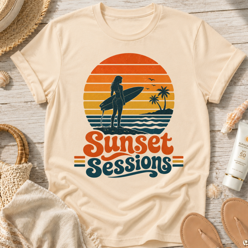 Sunset Sessions Surf T-Shirt