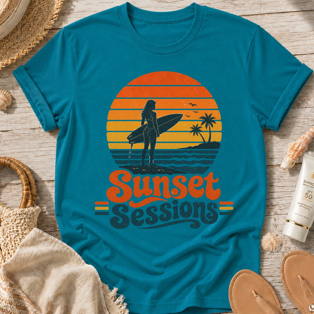 Sunset Sessions Surf T-Shirt