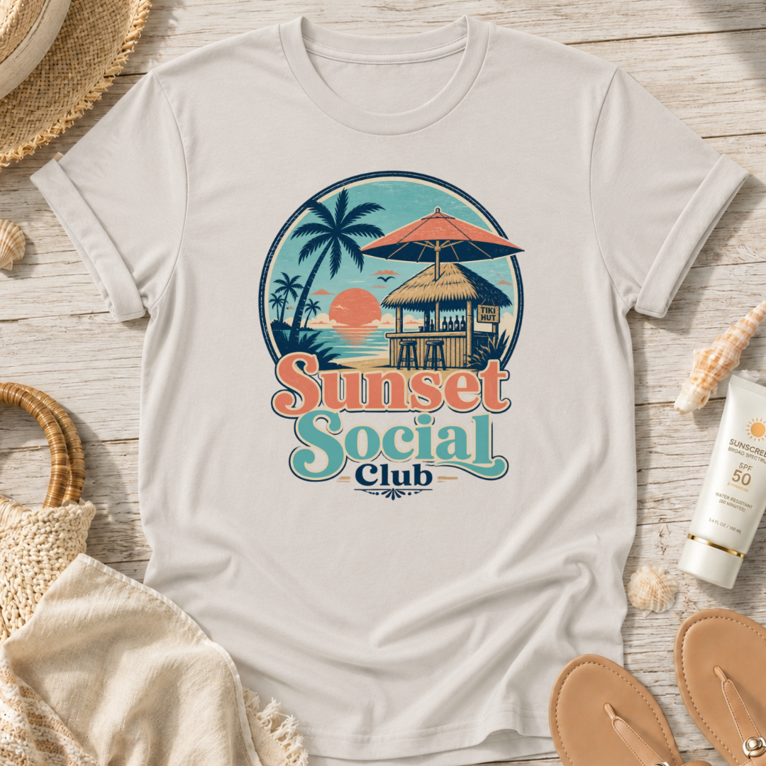 Sunset Social Club T-Shirt